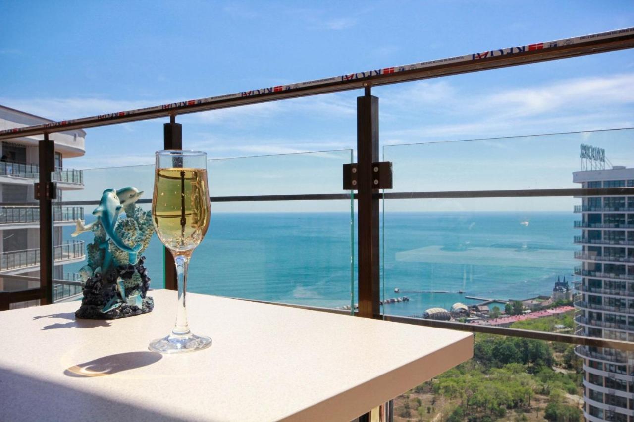 Arcadia Seaview Terrace Apartment Odessa Exteriör bild